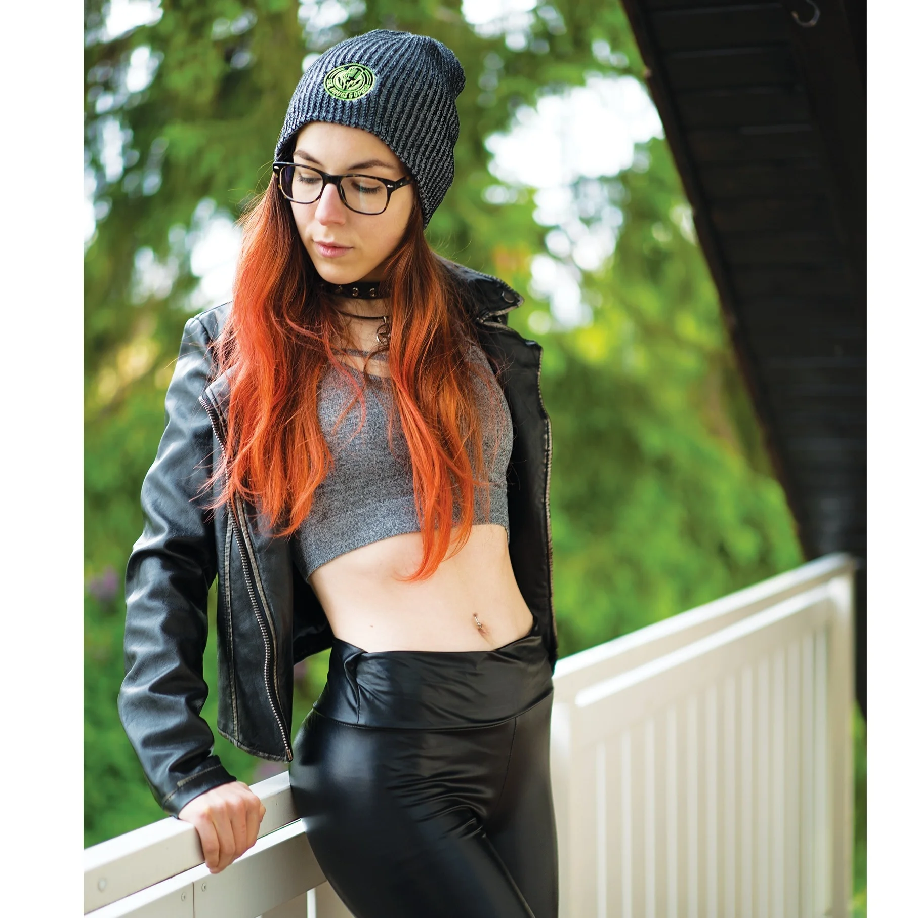 Grey Beanie SDAO Classic Logo