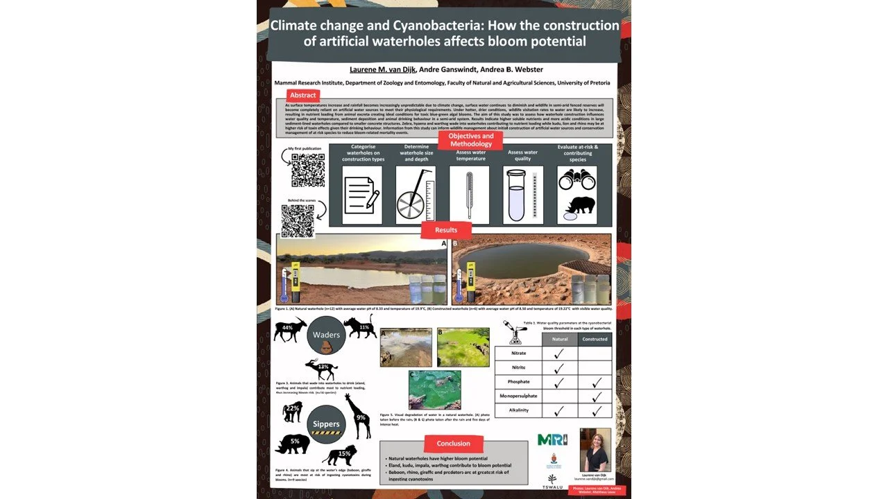13th Oppenheimer Research Conference (1st Prize Winner) - Laurene van Dijk