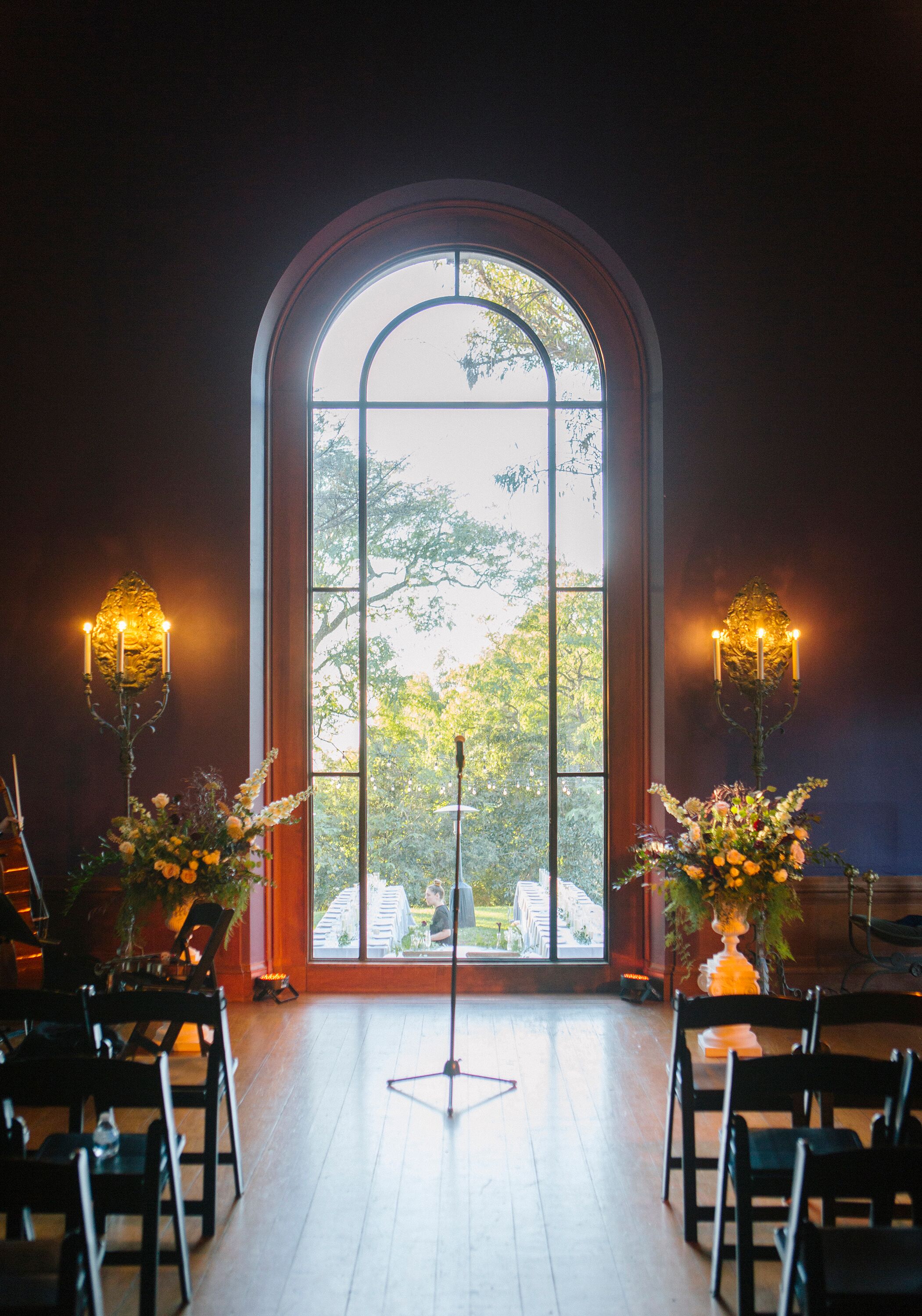 Lorie & Adam’s ceremony at The Paramour Estate- Photo by Rainbeau Tharp