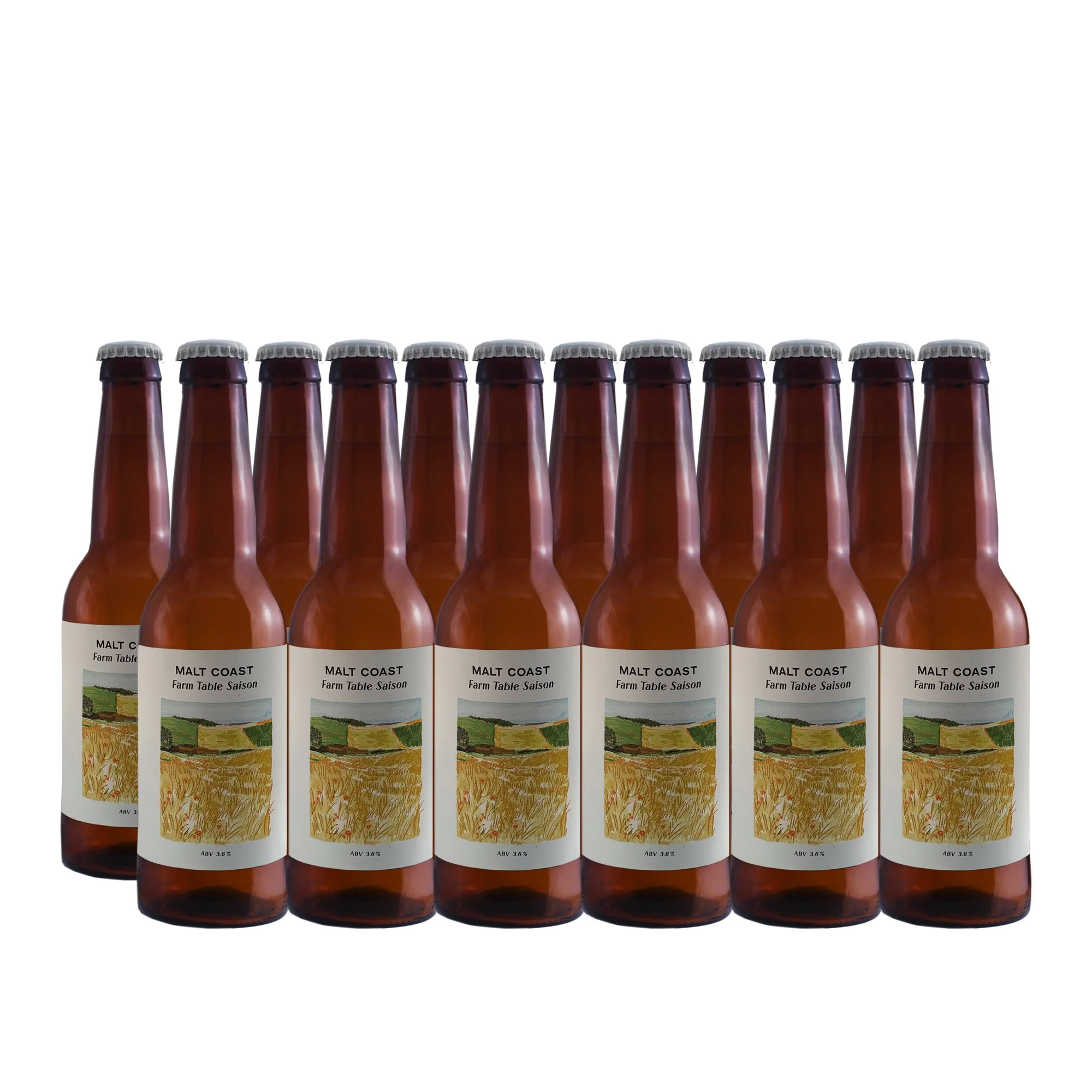 Malt Coast Craft Beer - Farm Table Saison Case