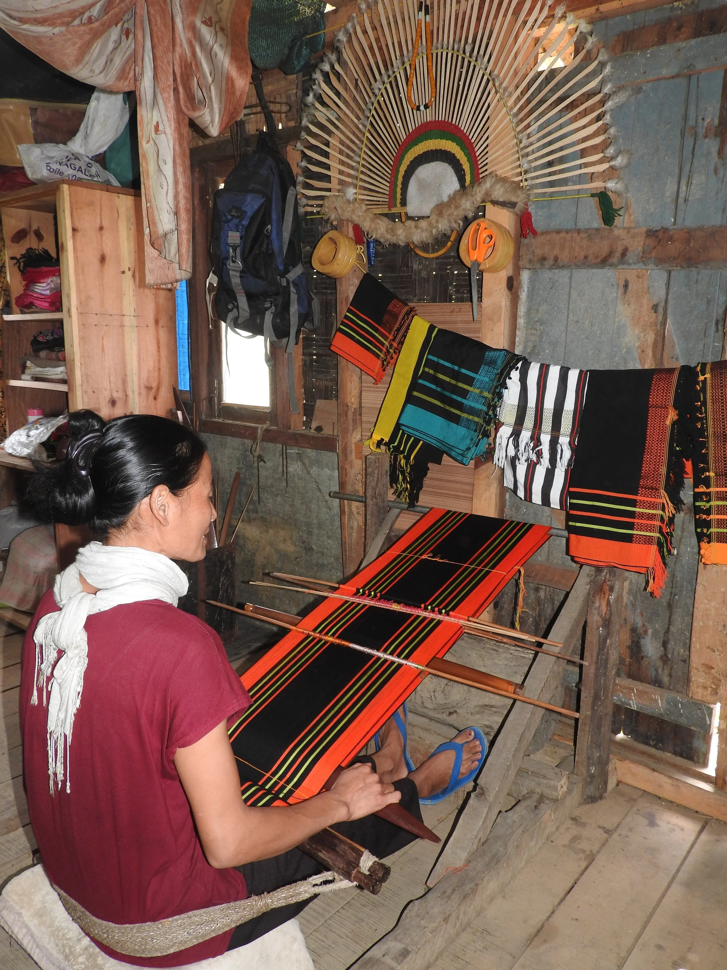 weaving (homebased) Kezobasa Village (Jakhama Block).JPG