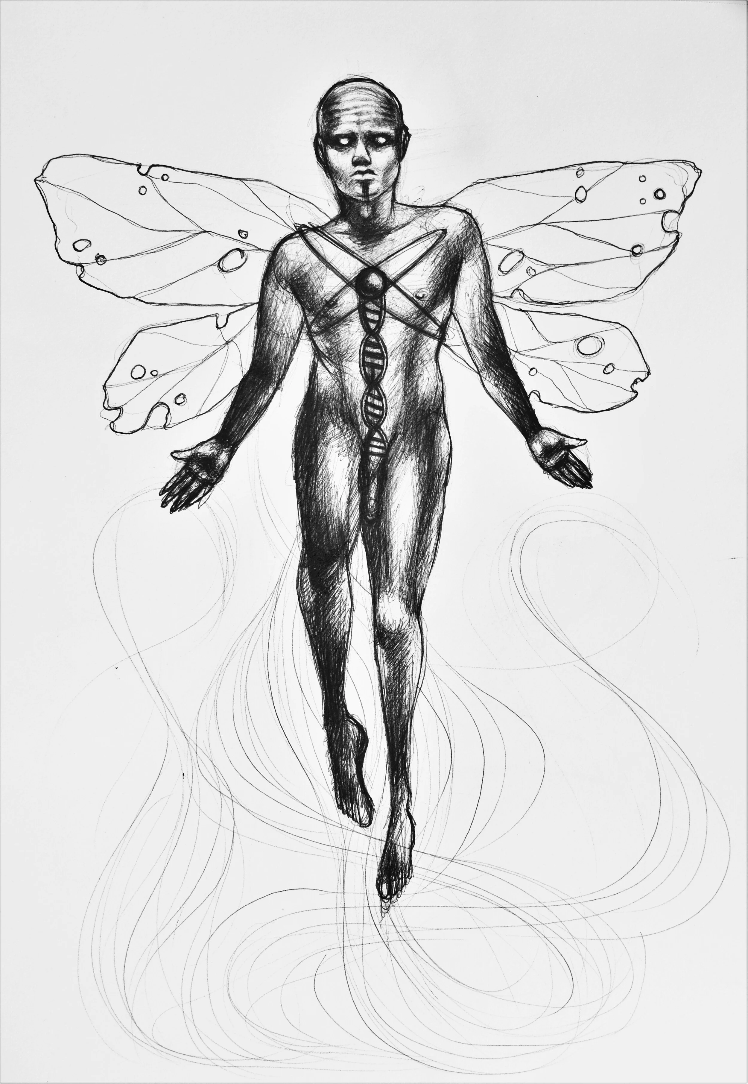 And Then A Winged Figure