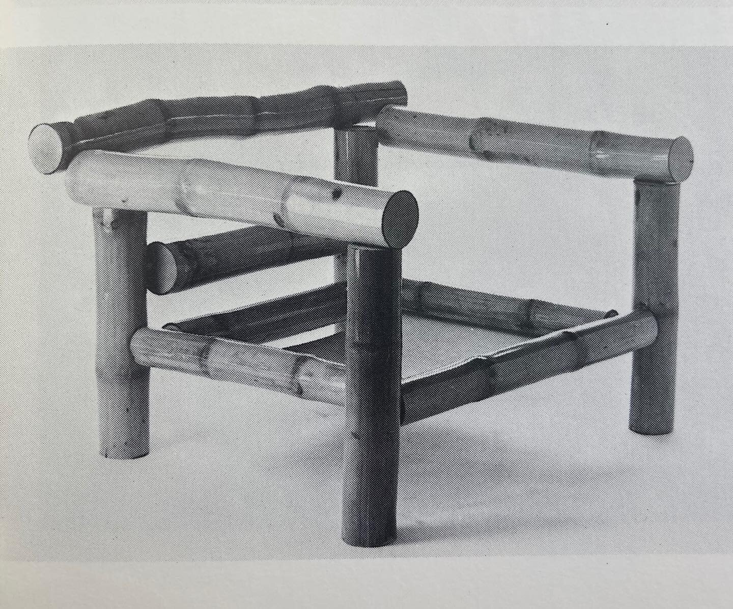 1970&rsquo;s Italian structure of the bamboo armchair by Afra &amp; Tobia Scarpa  with B&amp;B Italia (Prototype)

Afra and Tobia Scarpa are Italian architects and designers. They were trying to make prototype to be made by bamboo. And wishing to use