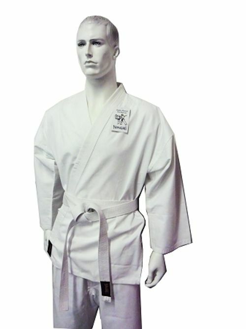 Yamasaki Gold Brushed Cotton Canvas Karate Pants 14oz Morgan Sports Black 