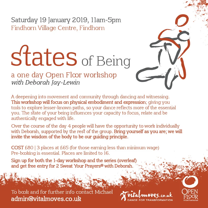 States of Being - one day workshop