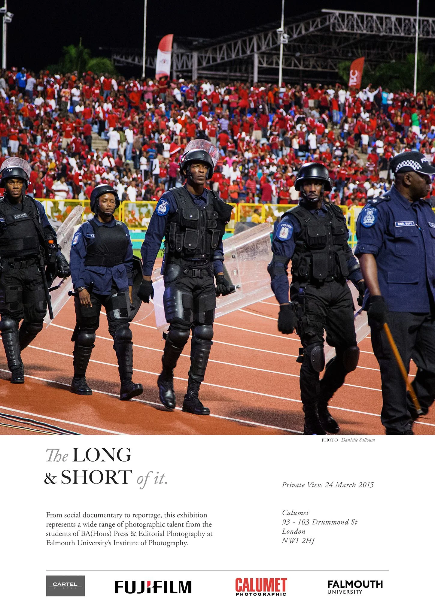 Poster for London Exhibition 'The Long & Short of it.'
