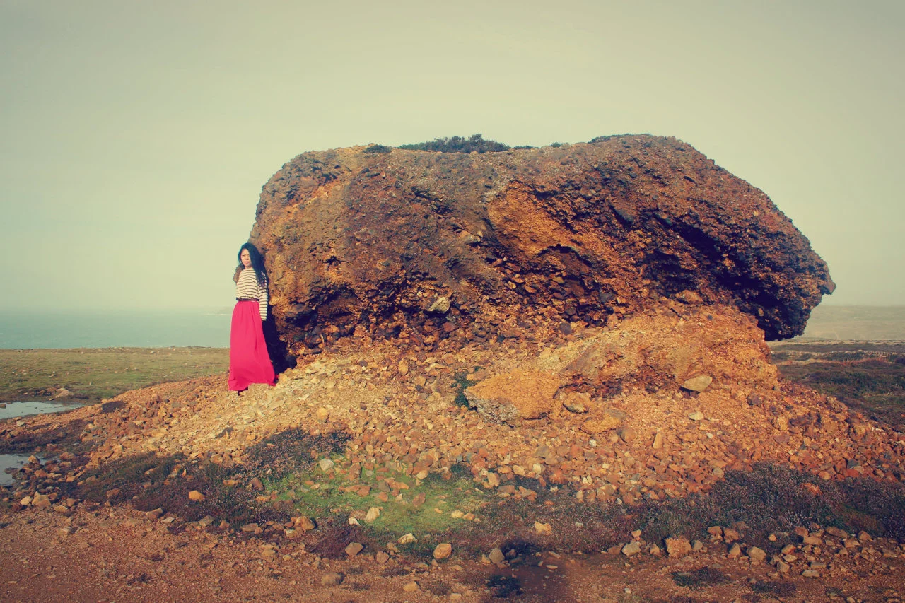 Tanya Cruz, fashion shoot, Cornwall