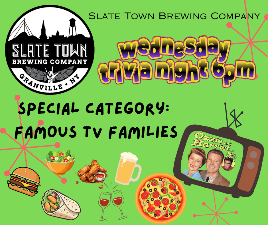 Trivia Wednesday Night 6pm