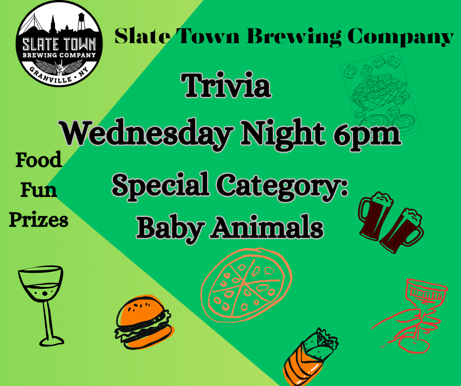 Trivia Wednesday Night 6pm