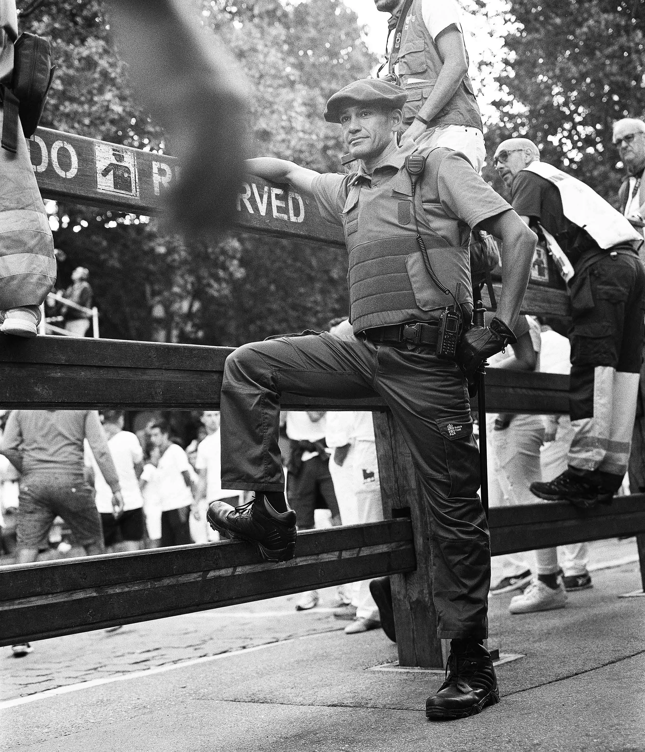 Policía en San Fermín, Pamplona