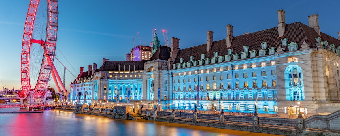 The London Marriott Hotel, County Hall.