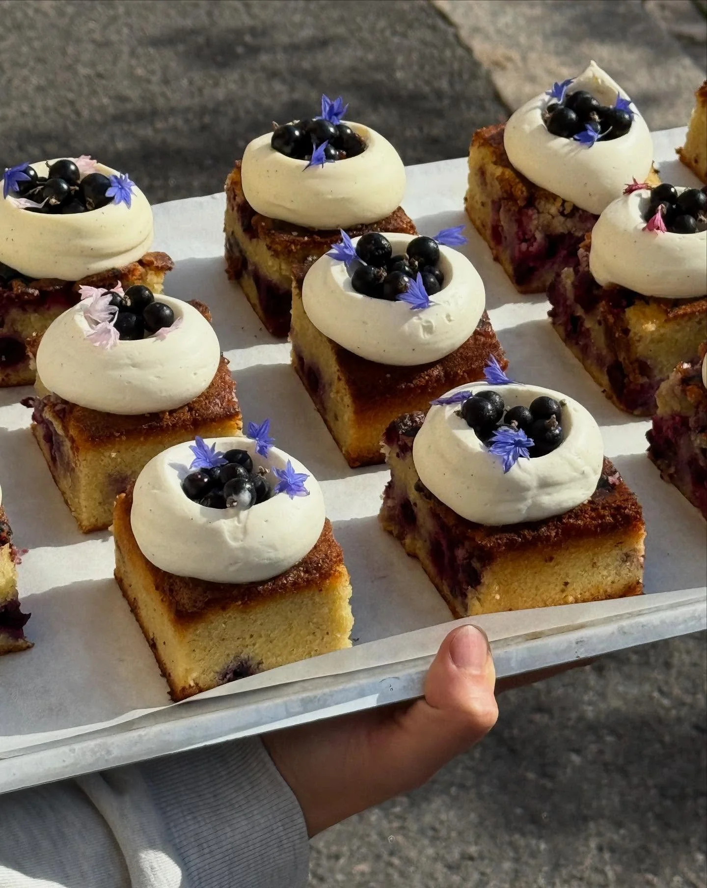 Very smitten with blackcurrants at the moment, join the club :)

- Blackcurrant cake

#way #helsinki