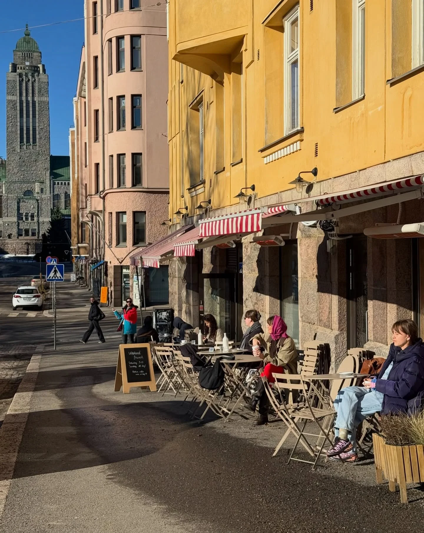 Al fresco season is here. Come hang in the sun🌞

#way #helsinki