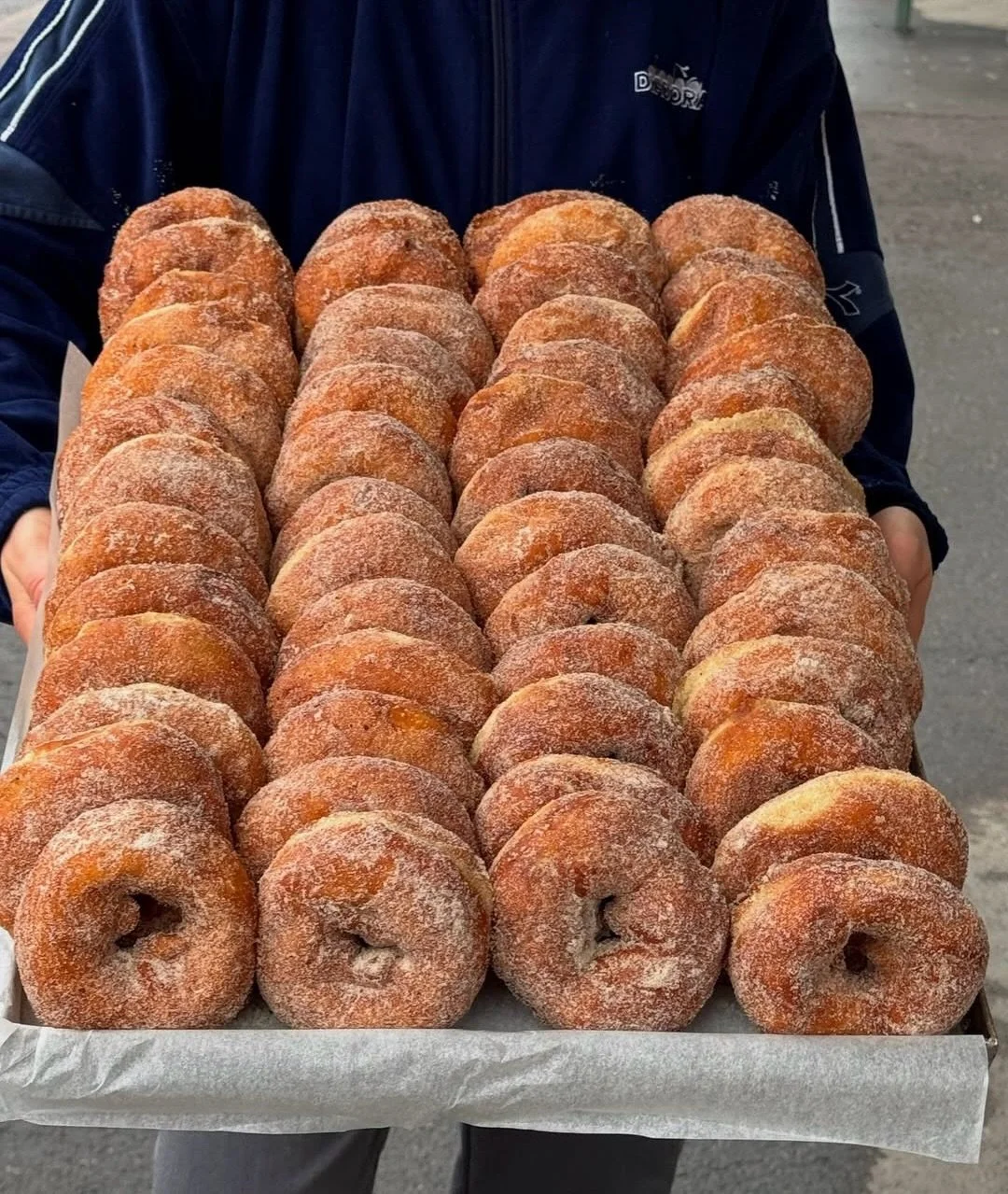 The time is right for our spring classic: lemon-sugar munkki is now available at all three locations every day until Vappu 🎈

#way #helsinki