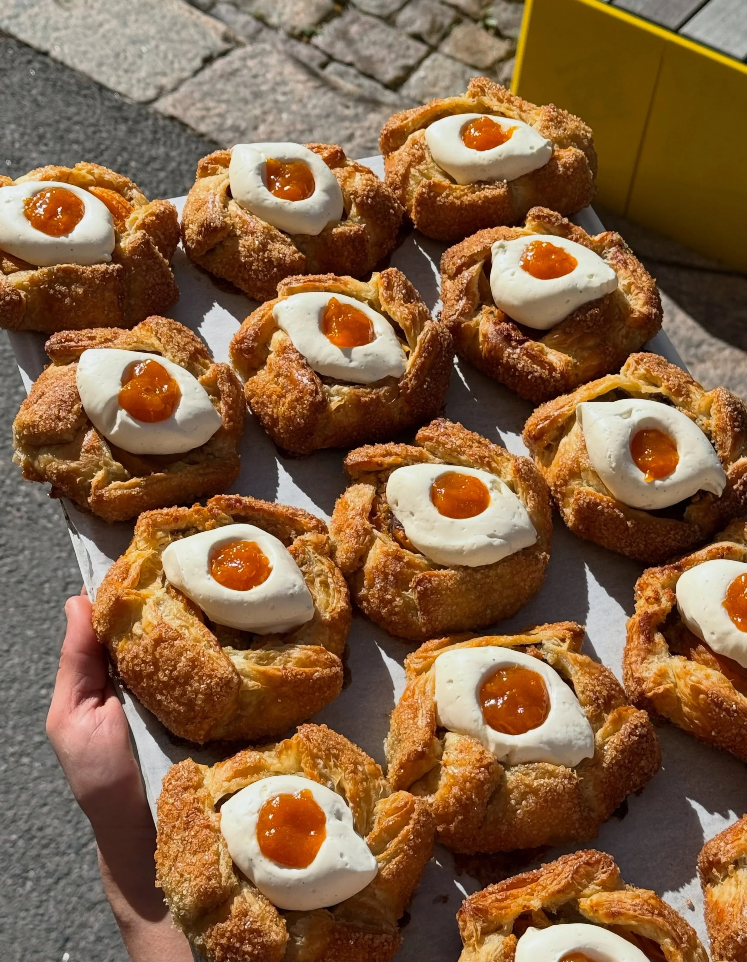 No time like the present to eat apricot galettes! We have them on the counter for the next days, so pop in. 

Have a fabulous weekend everyone <3

#way #helsinki