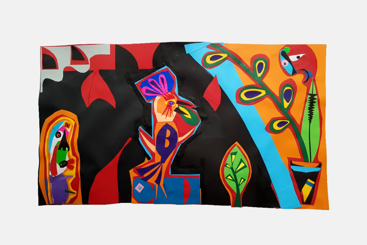 'THE DANCING BIRD OF OLMEC' - Shaun Caton