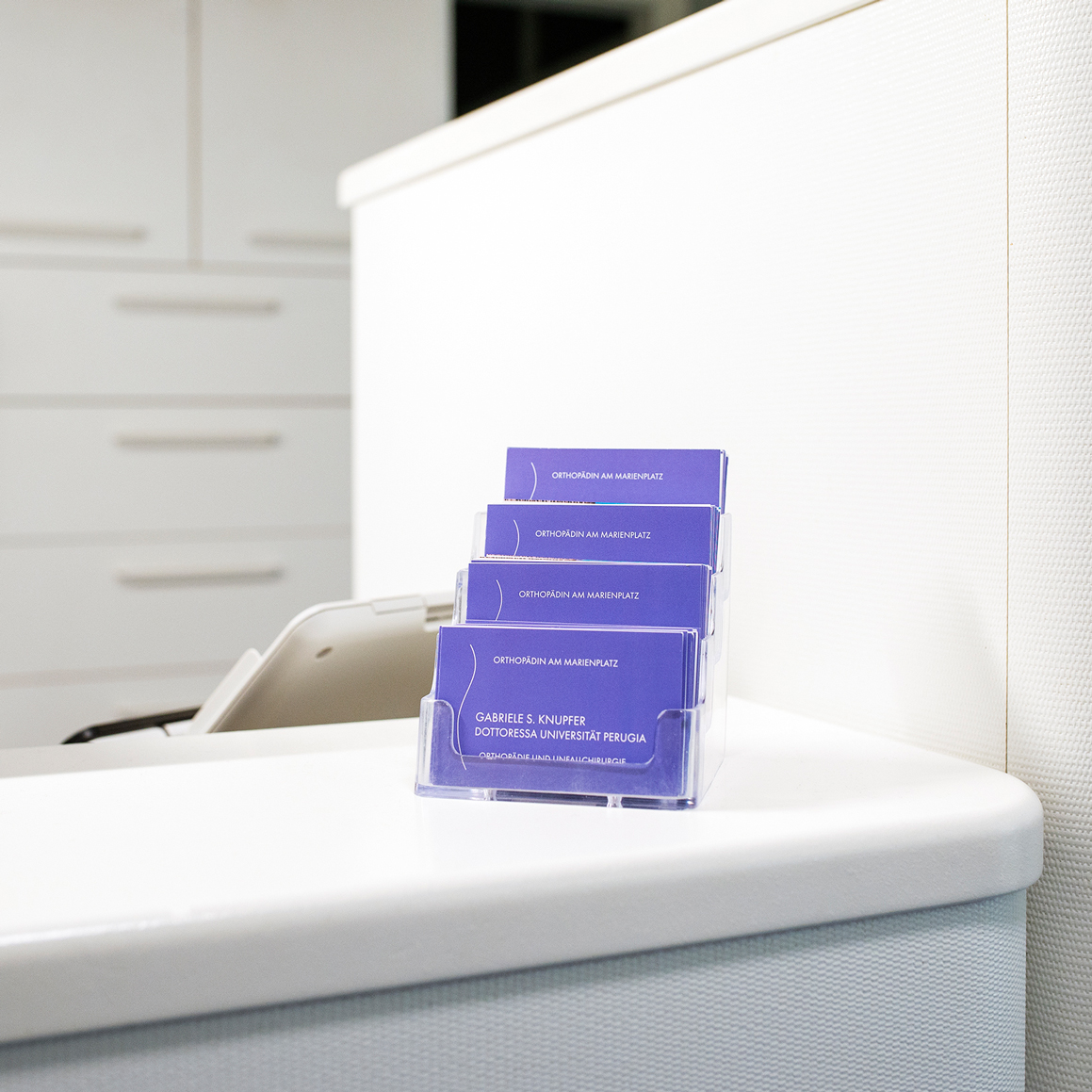 Orthopädie Praxis Gabriele S. Knupfer – Terminkarten