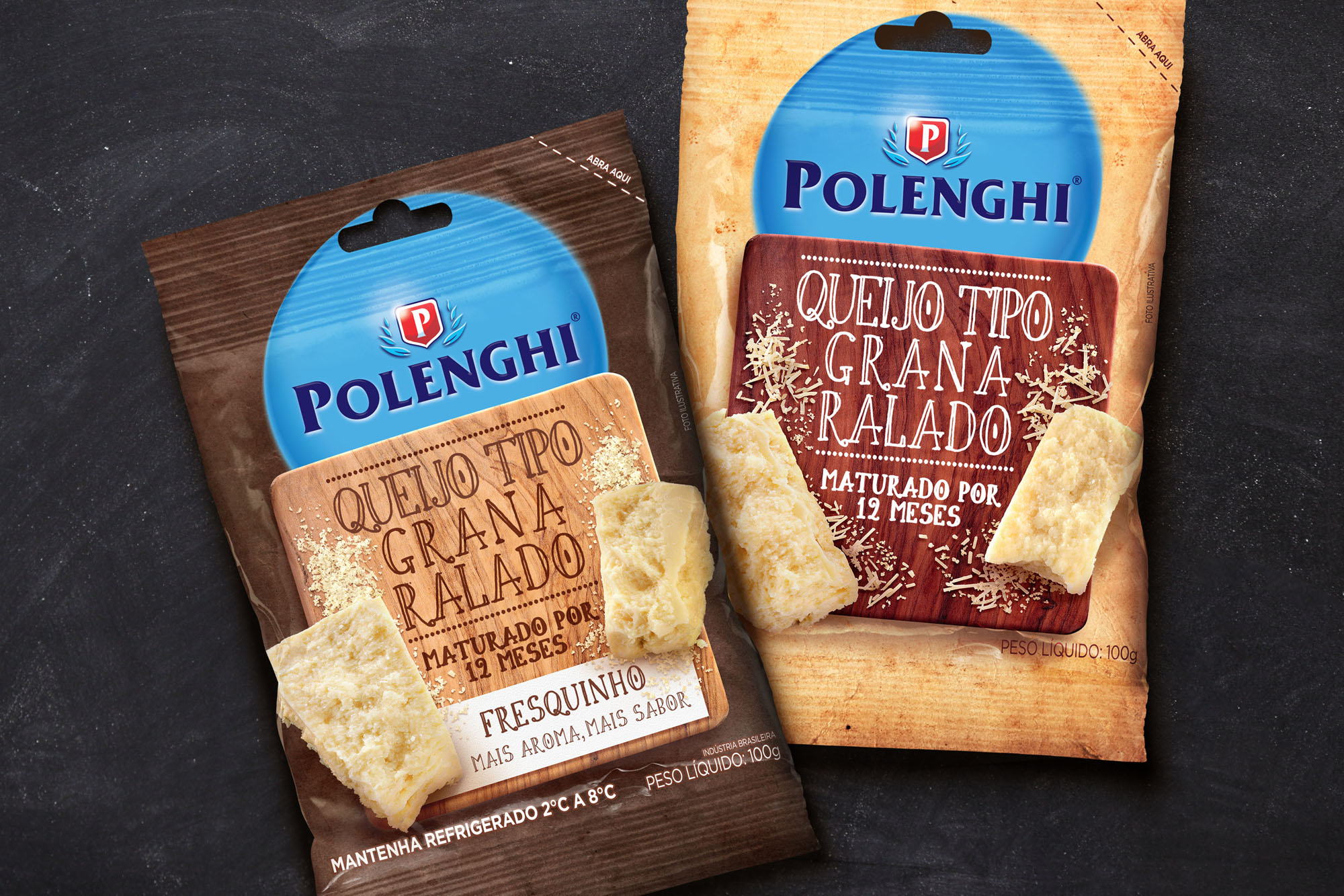 CRX Design | Polenghi Grated Cheese, Polenghi, Brazil