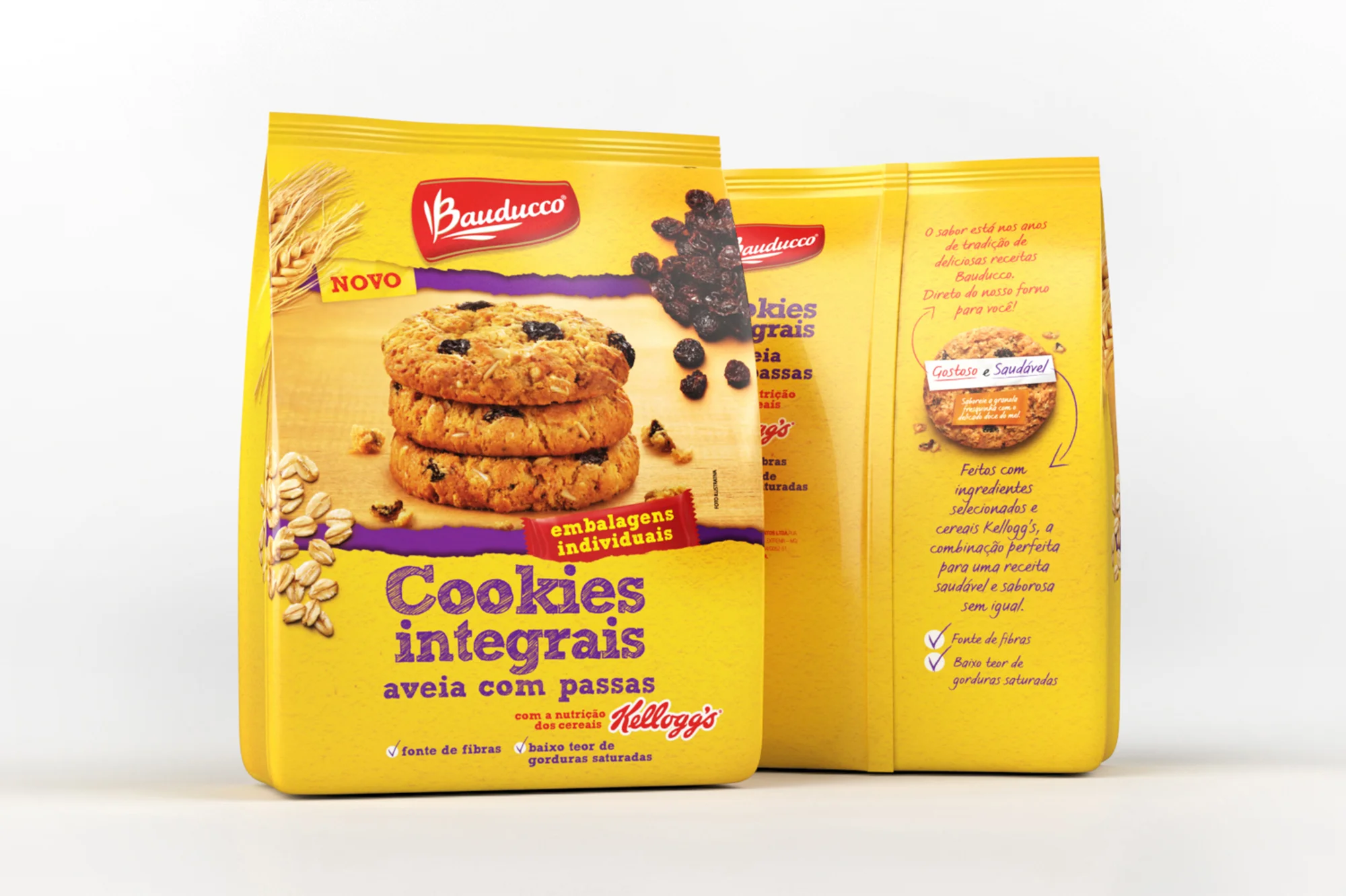 CRX Design | Whole Wheat Cookies, Bauducco, Brazil