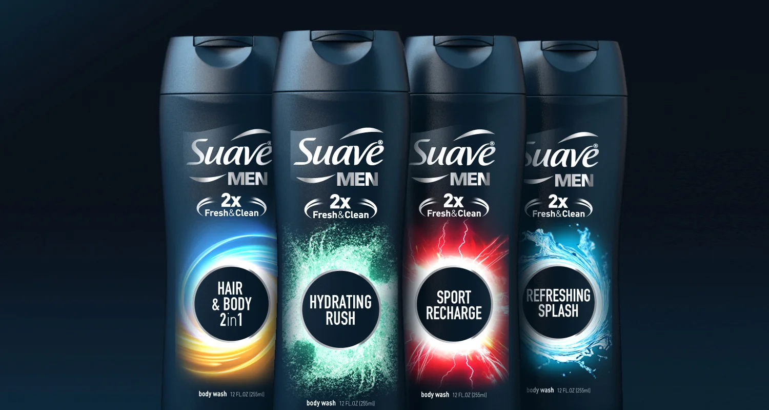 CRX Design | Suave Men, Unilever, USA