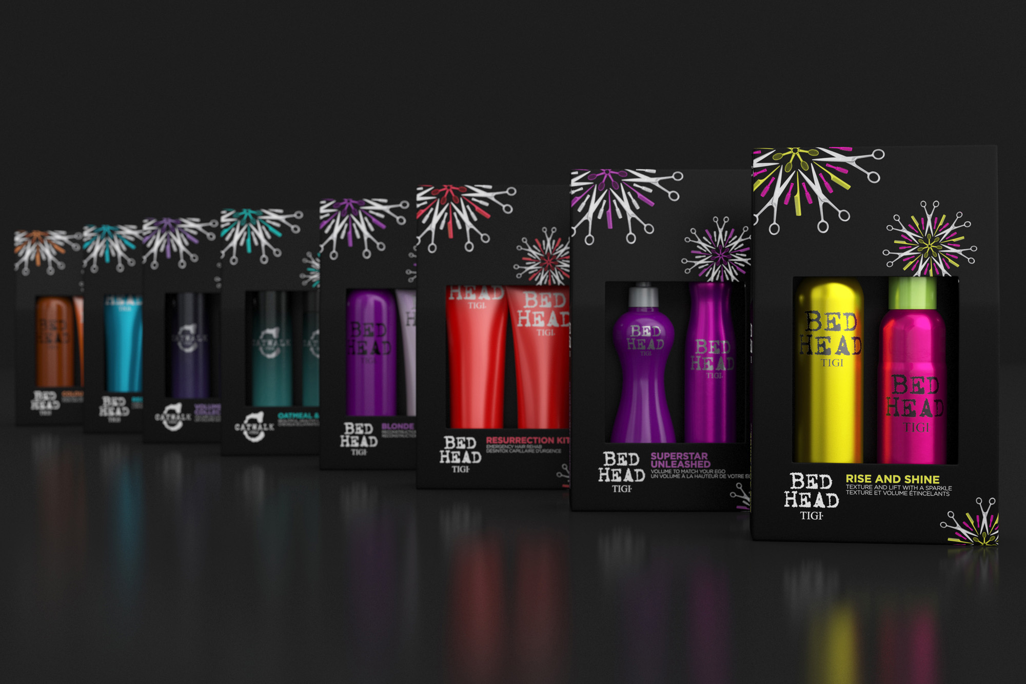 CRX Design | TIGI Xmas, Unilever, United Kingdom