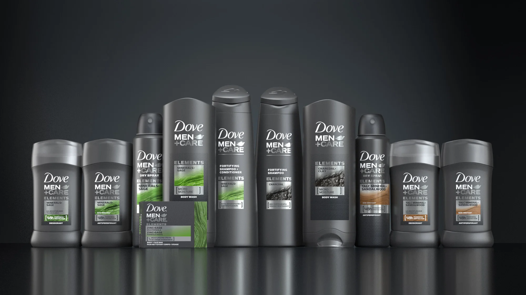 CRX Design | Dove Men Elements, Unilever, Global