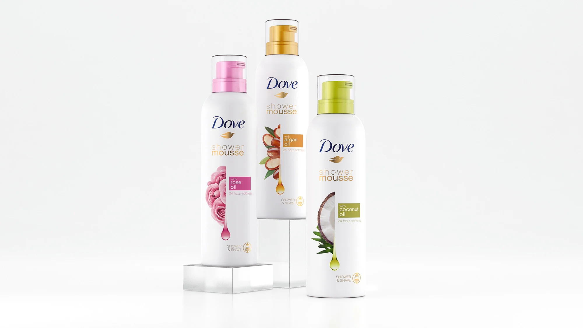 CRX Design | Dove Shower Mousse, Unilever, Global