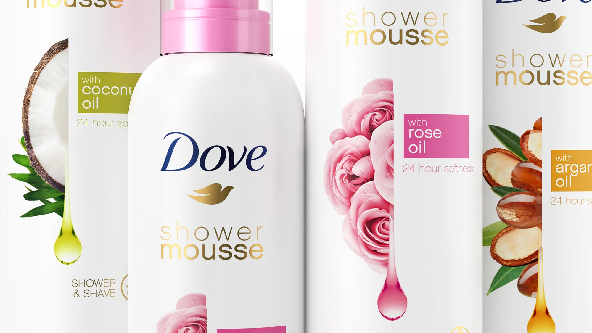 CRX Design | Dove Shower Mousse, Unilever, Global