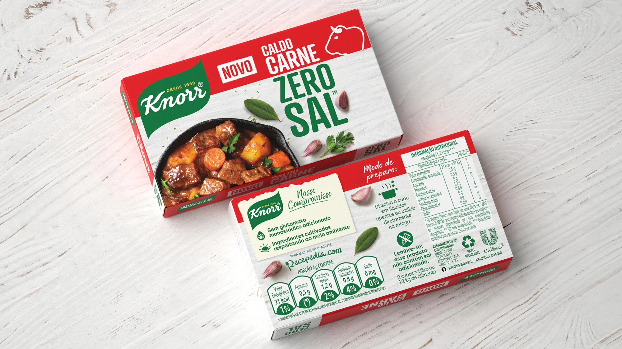 CRX Design | Knorr Zero Sal, Unilever, Brazil