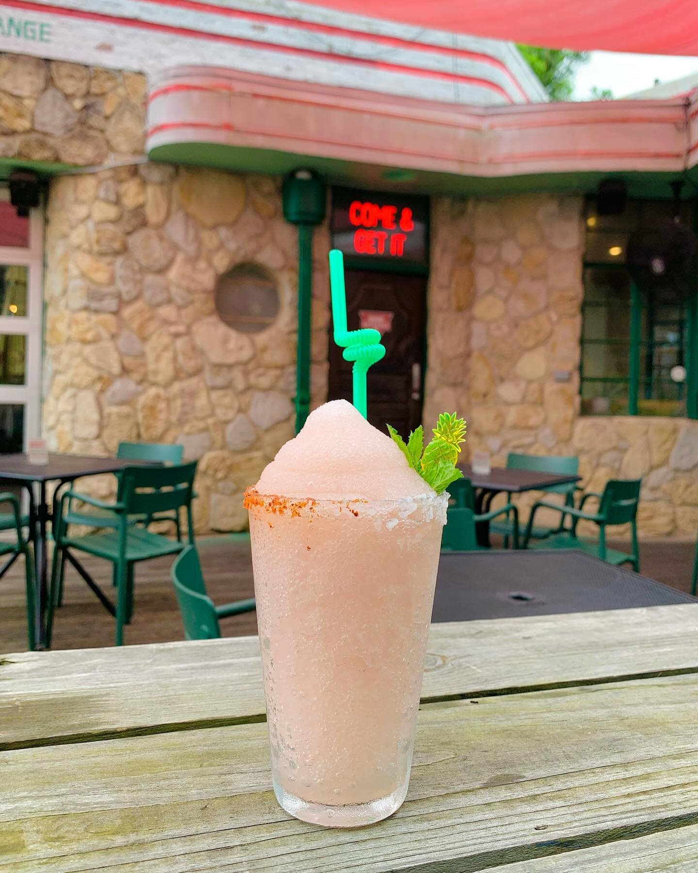 We&rsquo;ve been preparing for sunnier weather, which means we have Frozen Corvette Summers on deck! The perfect mix of rum, watermelon, pineapple, mint, lemon, and lime is waiting for you, so come and get it! #summertime #drinkspecial #watermelon #t