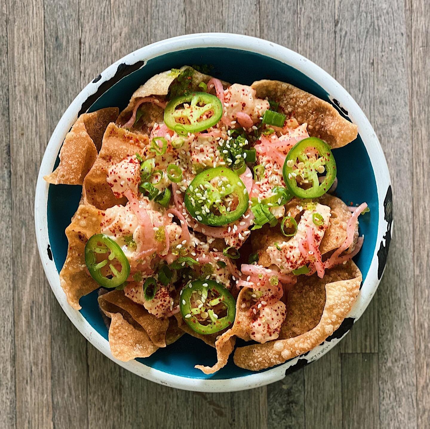 It&rsquo;s Wednesday Night Raw tonight and we have Spicy Escolar Nachos, Beef Tartare, and Escolar Crudo! Come and get it starting at 5pm! #gulfsfinest #tasteslikegoodtimes #comeandgetit