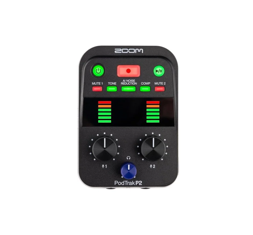 Pop-Up Studio: Podtrak P2 Recorder and Noise Cancellation