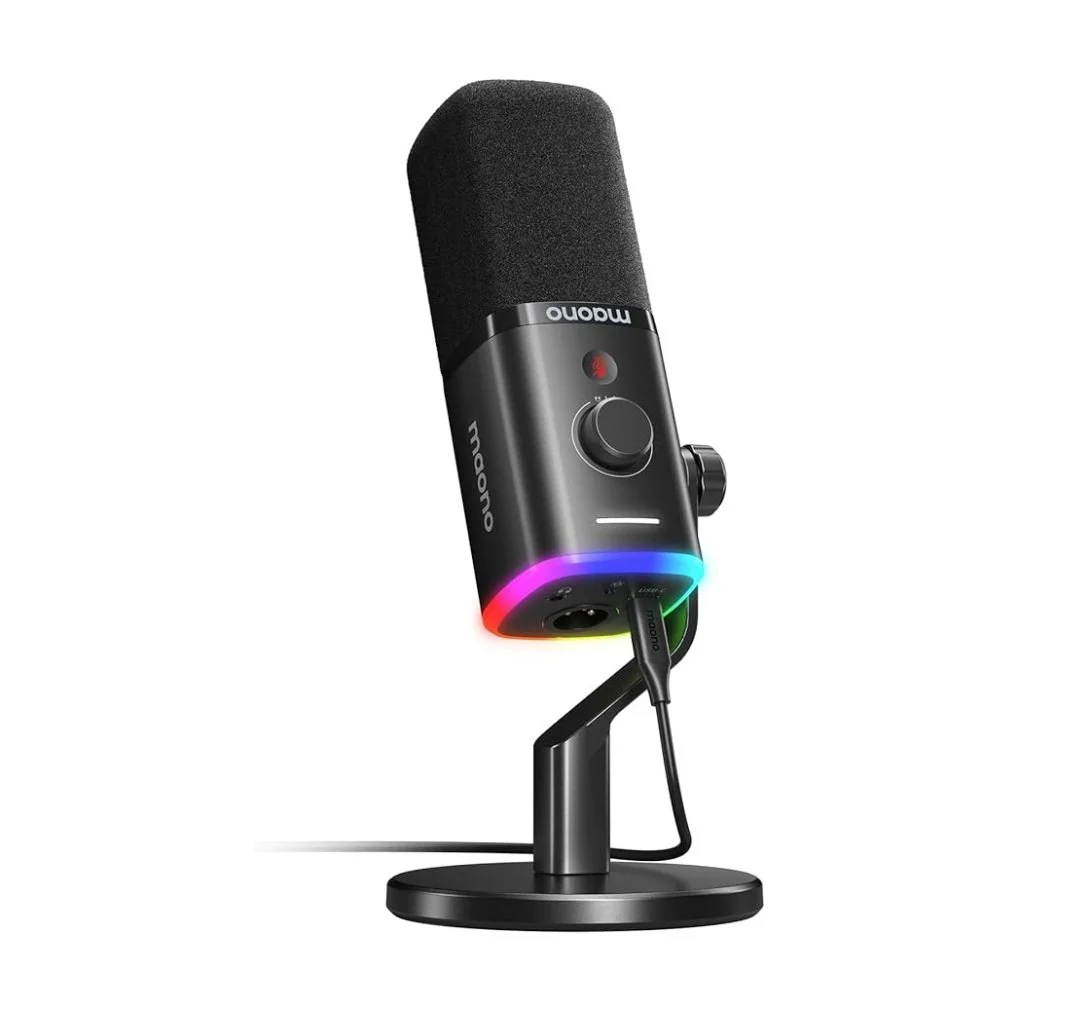 Pop-Up Studio: Maono Microphone with Stand