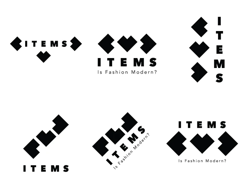 Drafts of Logo for Items