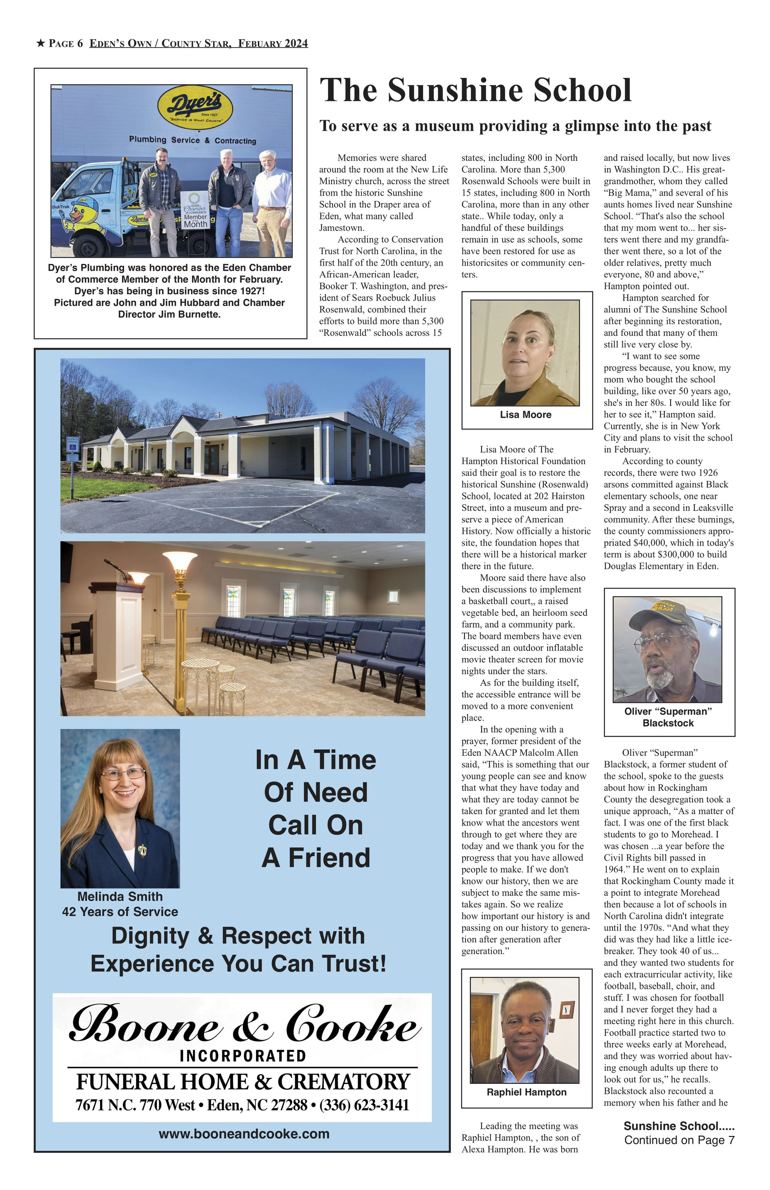 February Issue February Issue — Eden's Own Journal