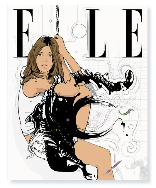 ELLE Japan. April 2003 issue 50th ELLE birthday.jpg