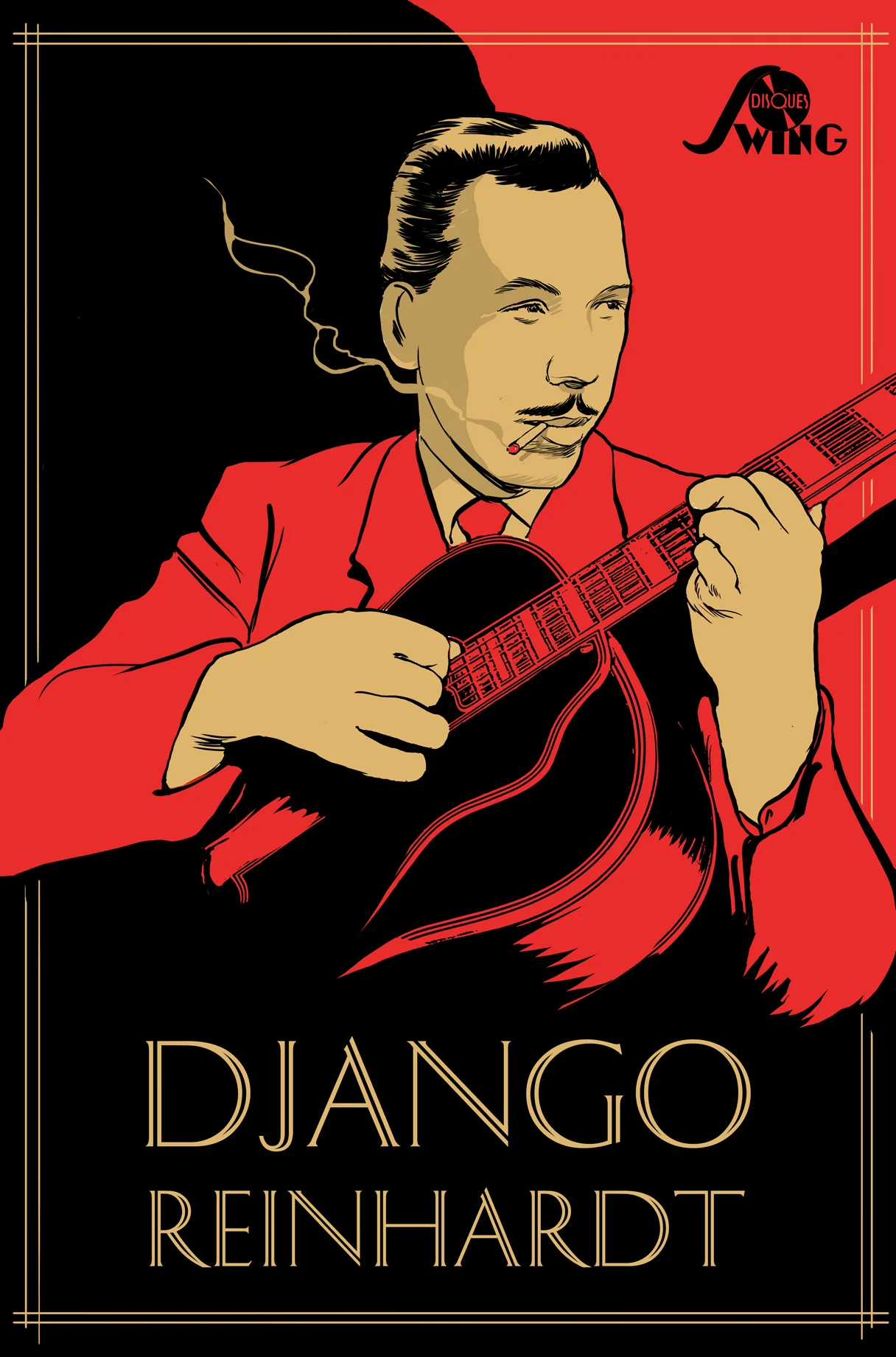 Poster for the movie Django. 2016