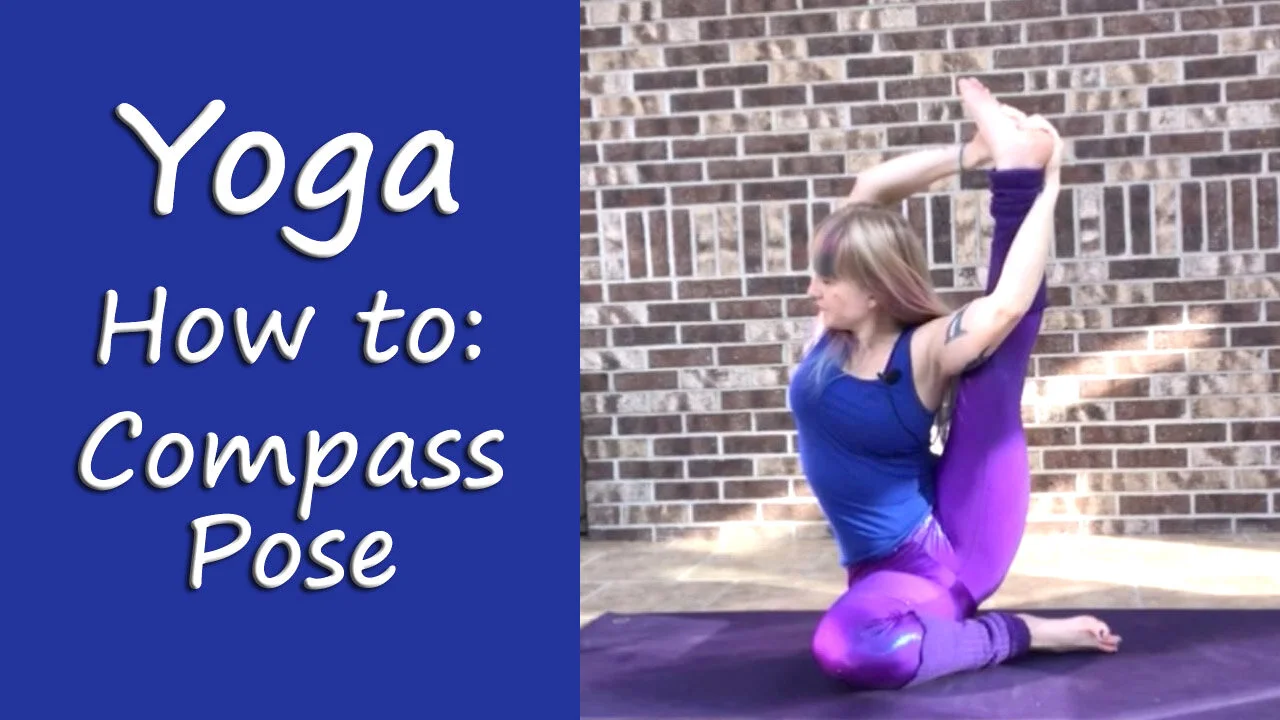 Yoga How to - Sundial Pose (Parivrtta Surya Yantrasana)