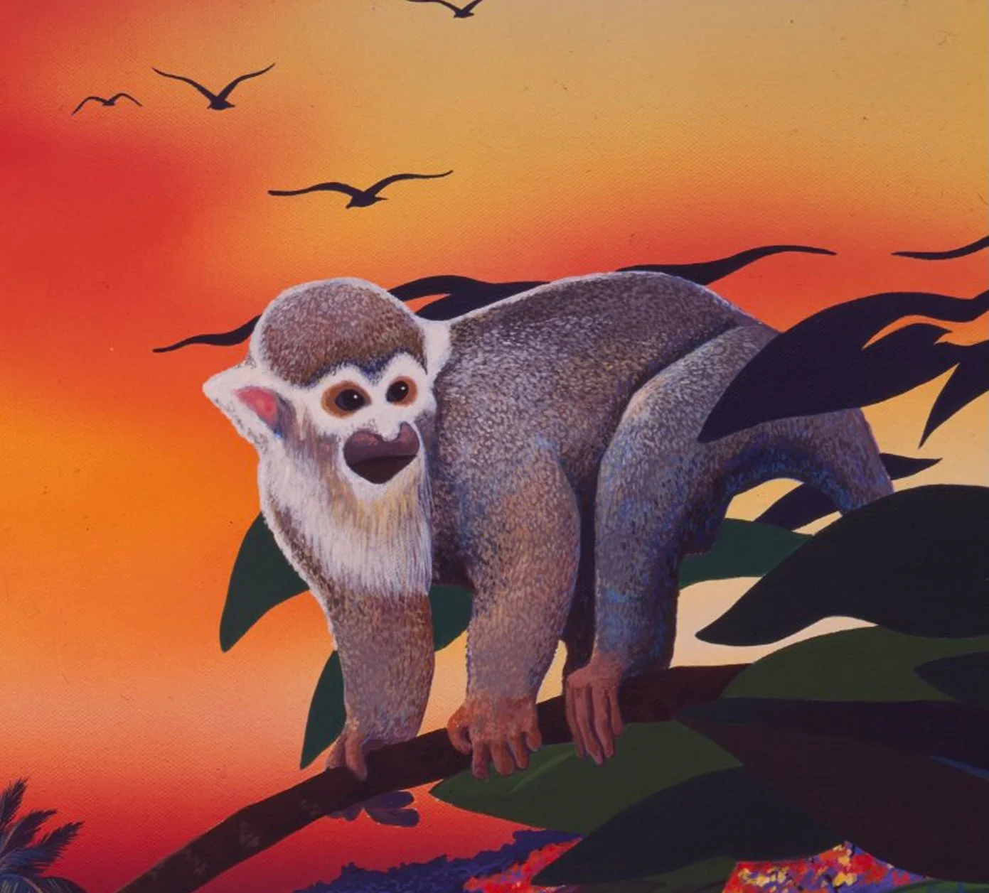 SQUIRREL MONKEY 36 X 30 large detail 2.jpg