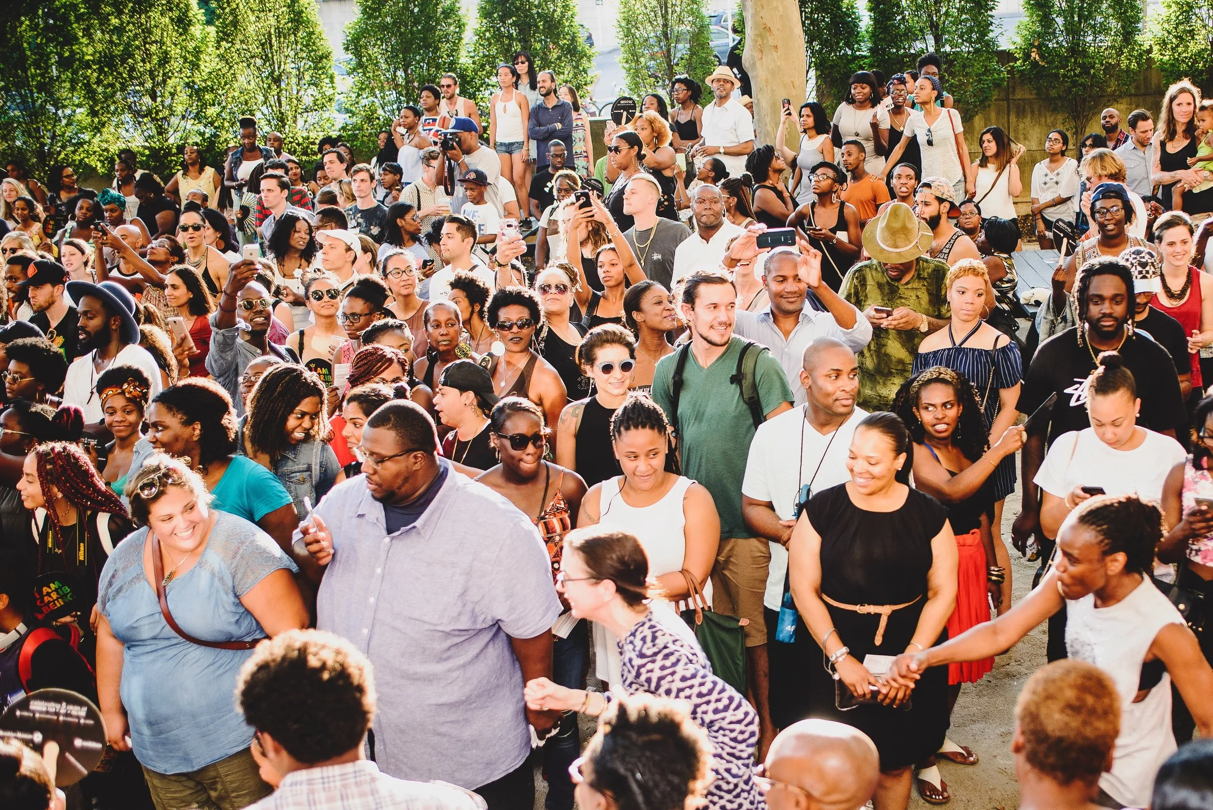 at Brooklyn Musuem's CaribBEING Target First Saturday