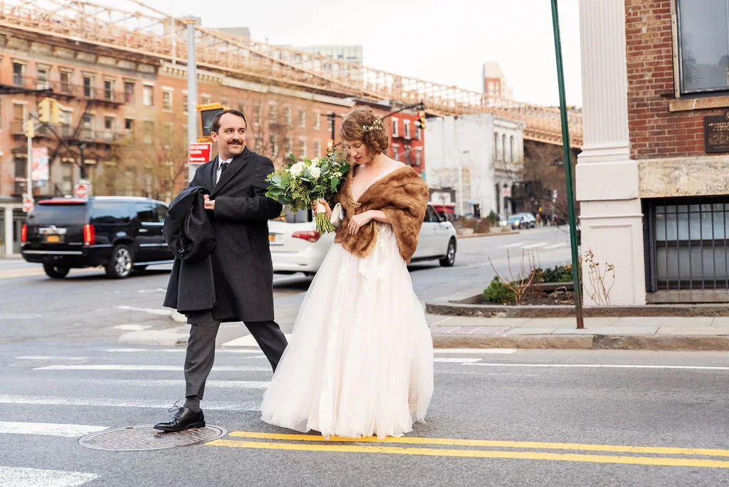 Allison Taylor and Andrew Dill Wedding at DUMBO and Roulette.