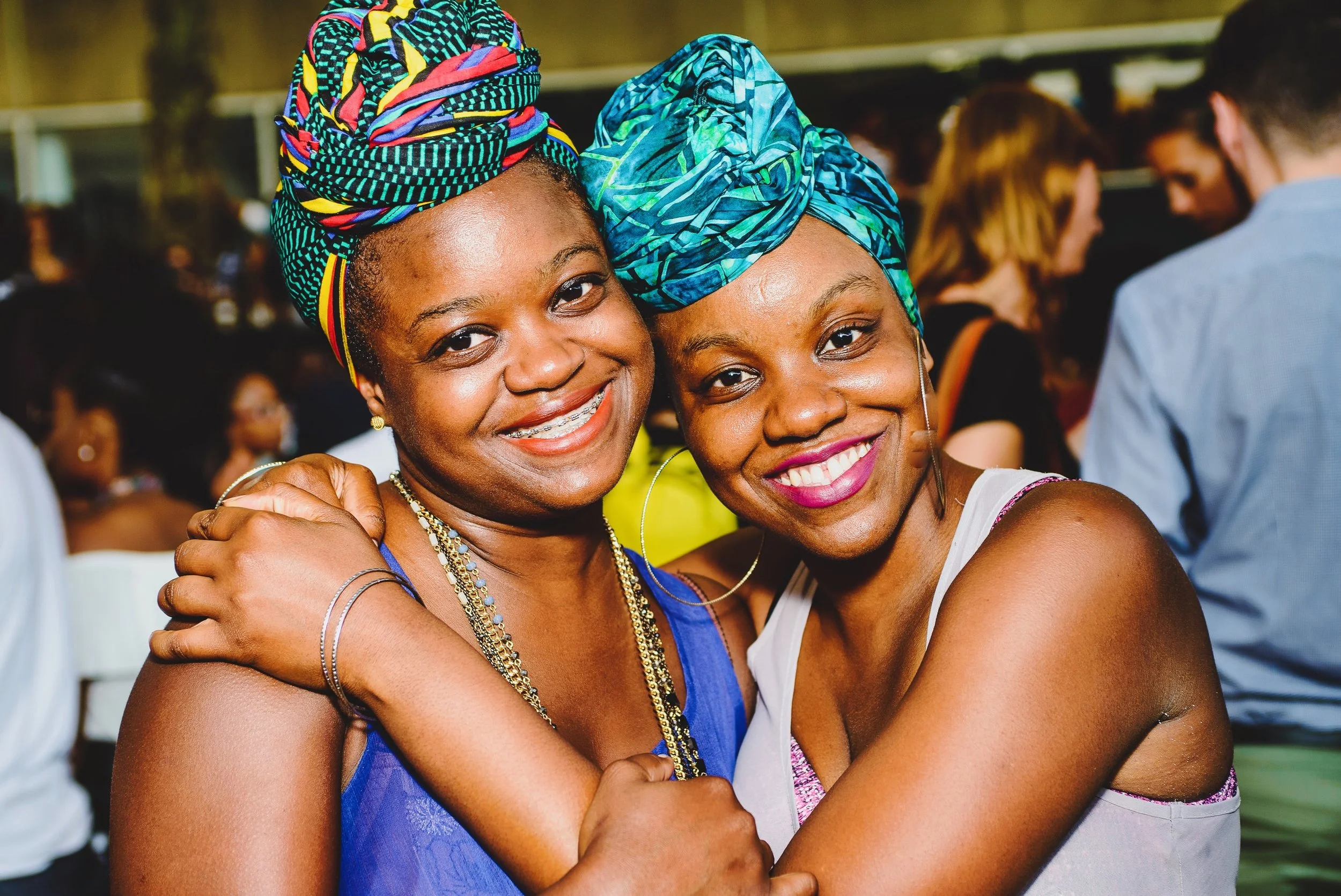 Sisters Asher and Sidon Osbourne (7185064544) at Brooklyn Musuem's CaribBEING Target First Saturday