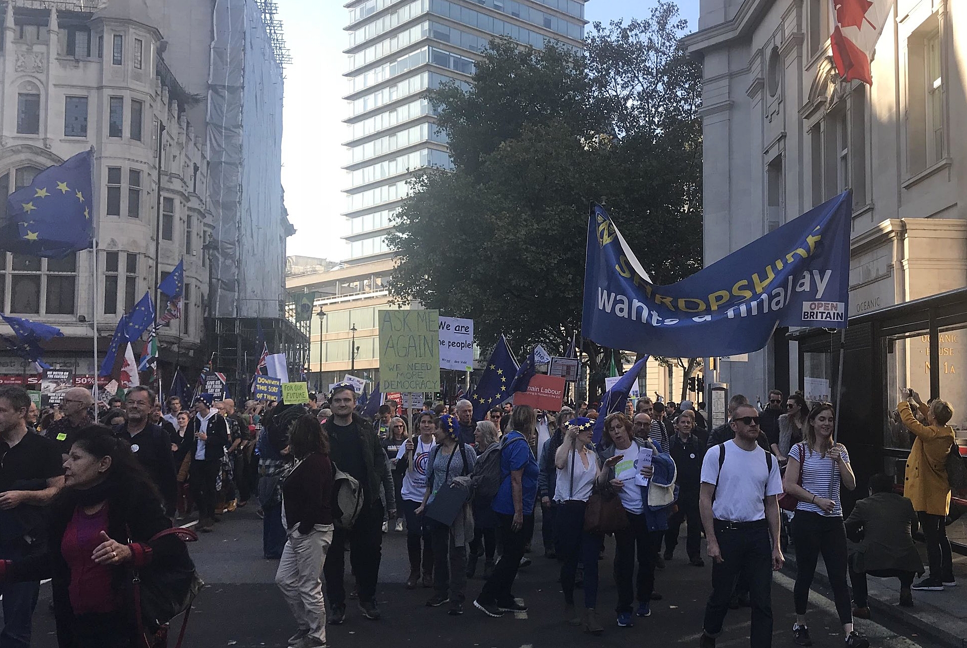Getting Towards Trafalgar Square