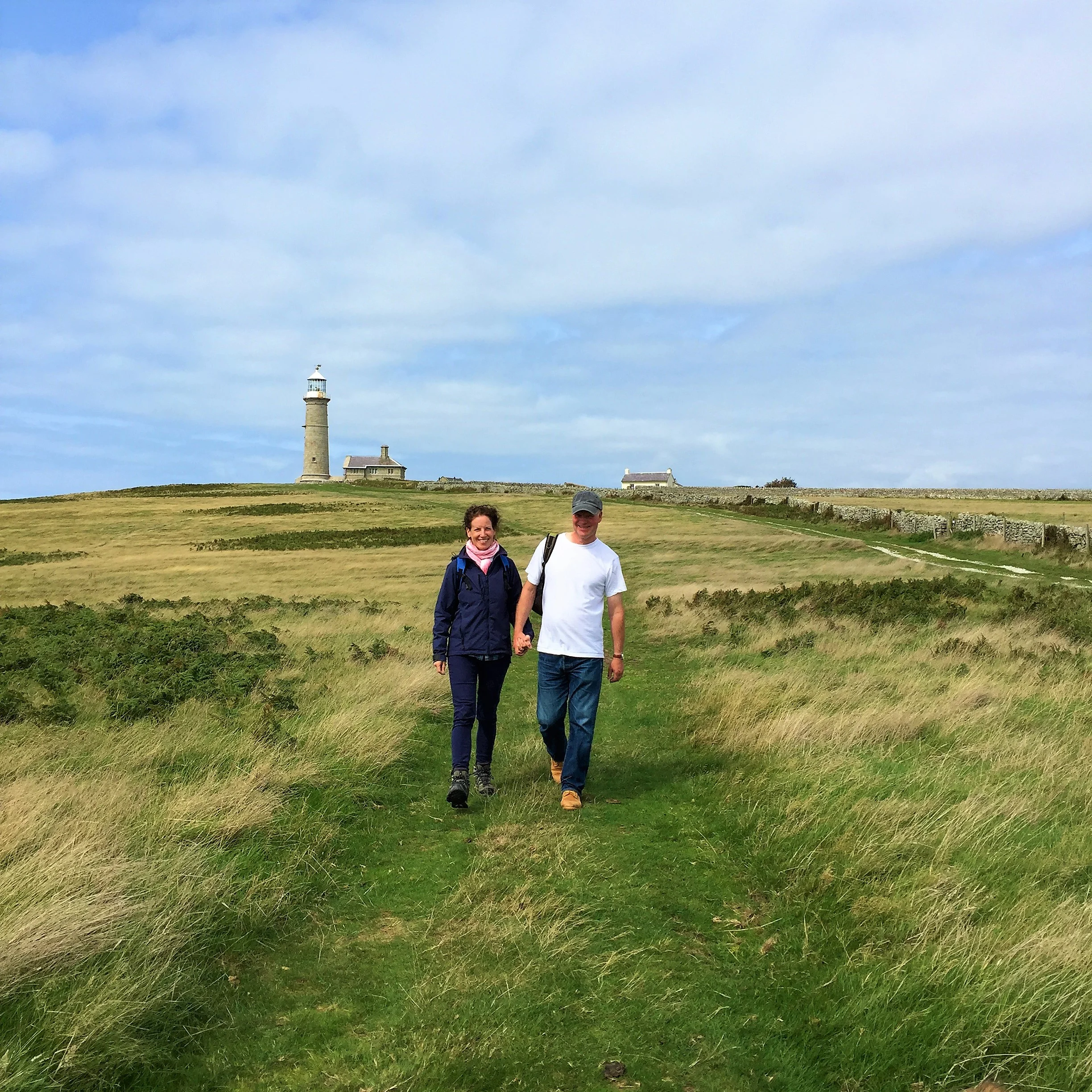 Wonderful walks in the South West. Lundy Island. With mad mothers, green passengers, The Cheeses and dolphins.