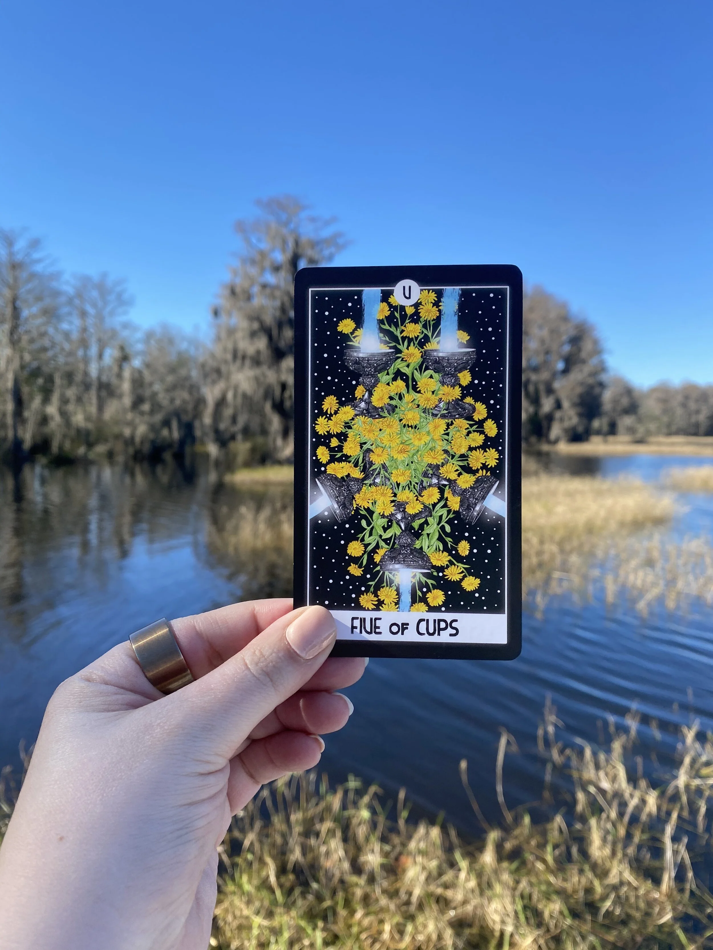 Grief and the 5 of Cups