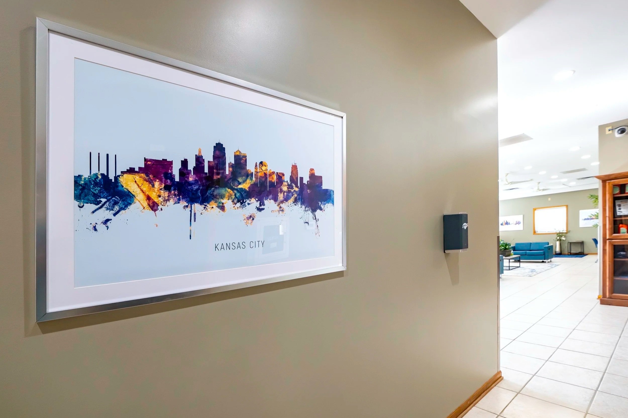 Interior of Apex Aero Center GPH terminal.