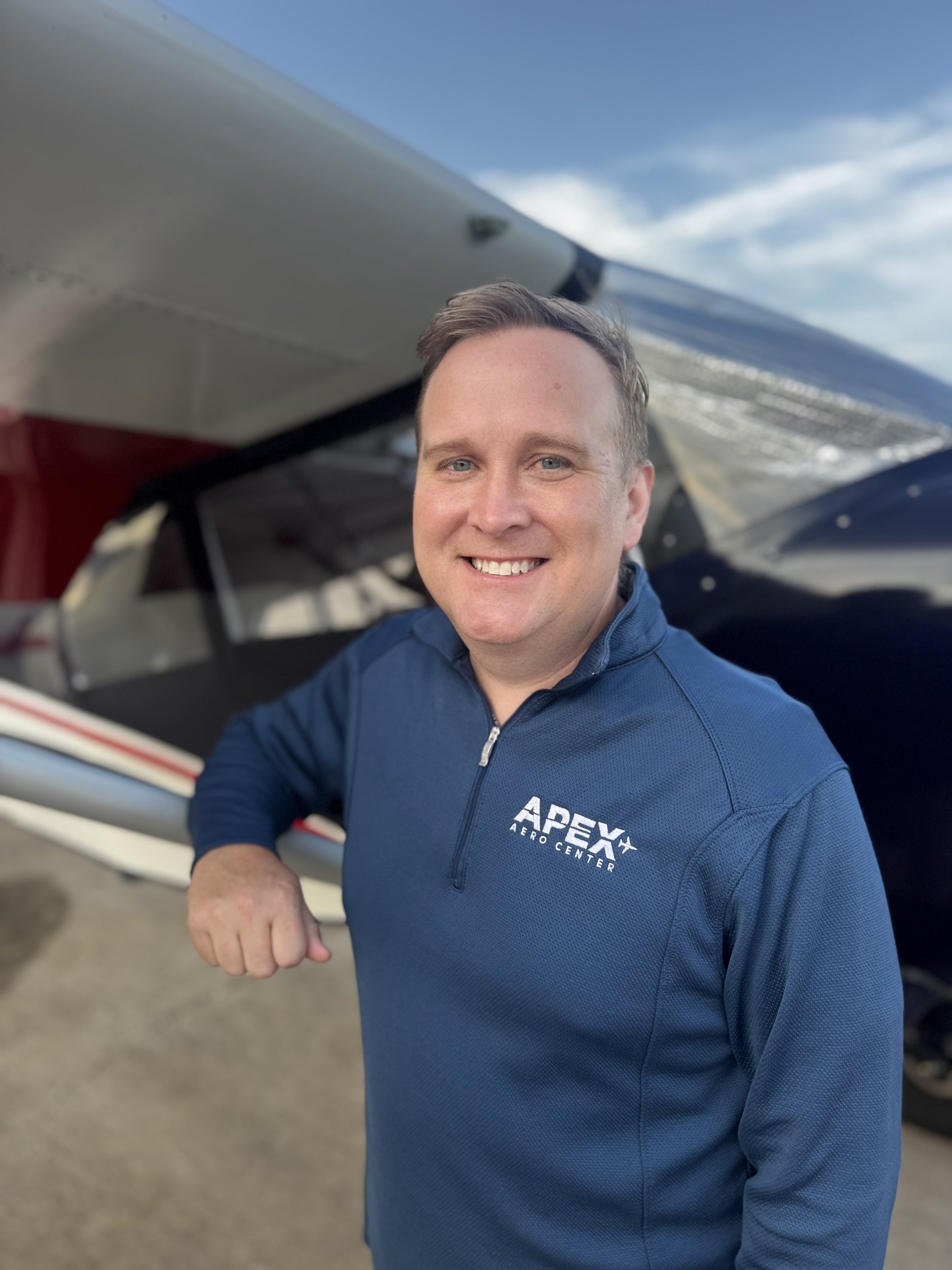 Justin Skaggs, our General Manager at Apex Aero Center GOK.