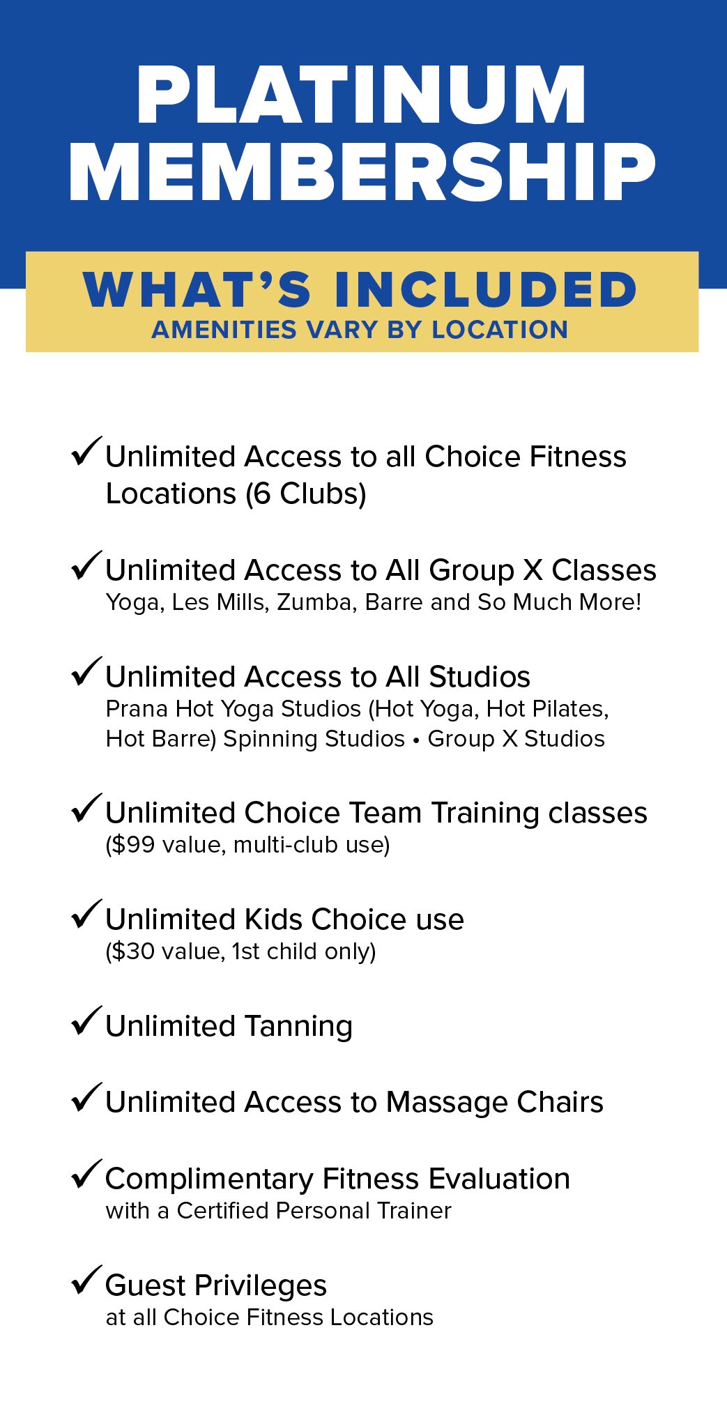 Fitness Membership Price List - Issuu