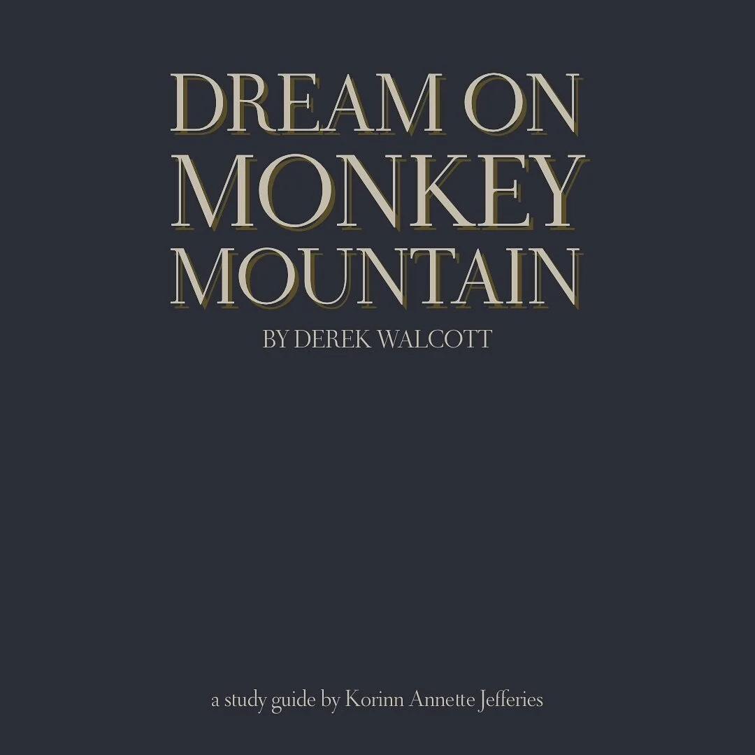 the study guide for Derek Walcott’s ‘Dream on Monkey Mountain’ is now live on Patreon! 
we’re considering: the notion of whiteness, use of language, & the significance of Monkey Mountain
join us for more: patreon.com/kor