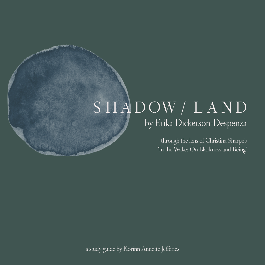 'SHADOW/LAND': a study guide
